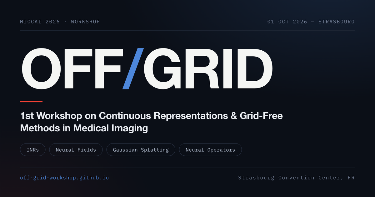 Off-Grid 2026 official conference logo